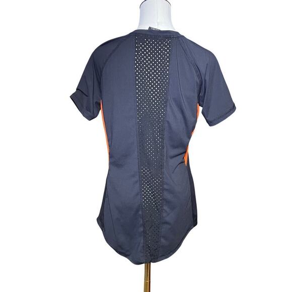 Harley Davidson Women's Black and Orange T Shirt. Size Medium - Picture 2 of 9